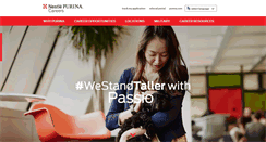 Desktop Screenshot of nestlepurinacareers.com